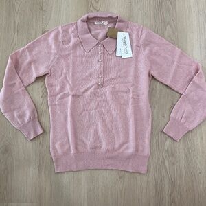 Pink sweater